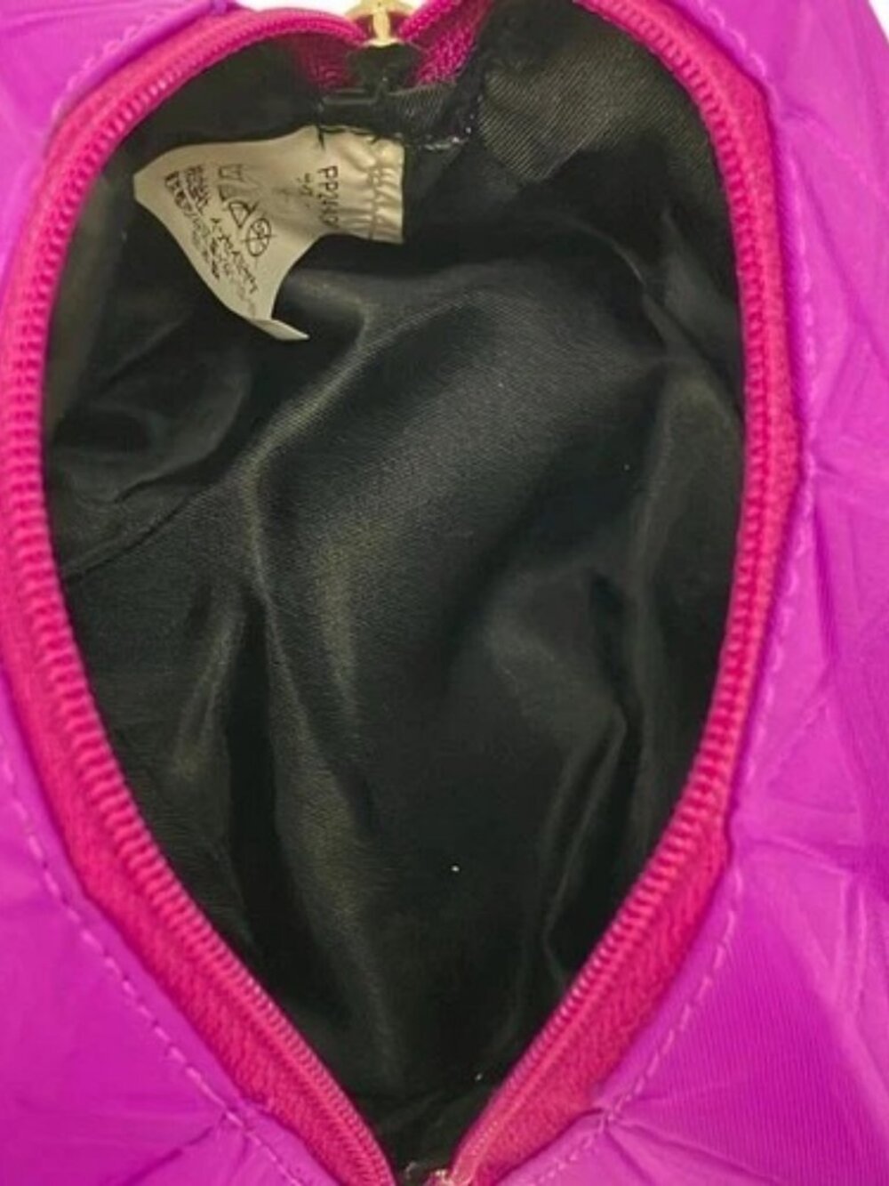 PLEATS PLEASE PP24-AG401 Purple Polyester Pouch - Picture 4 of 6